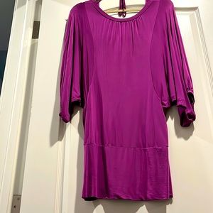 BEDO FEMME purple dress